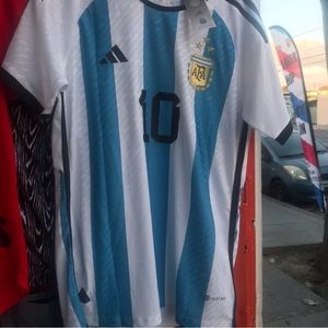 Argentina Lionel Messi World Cup Jersey